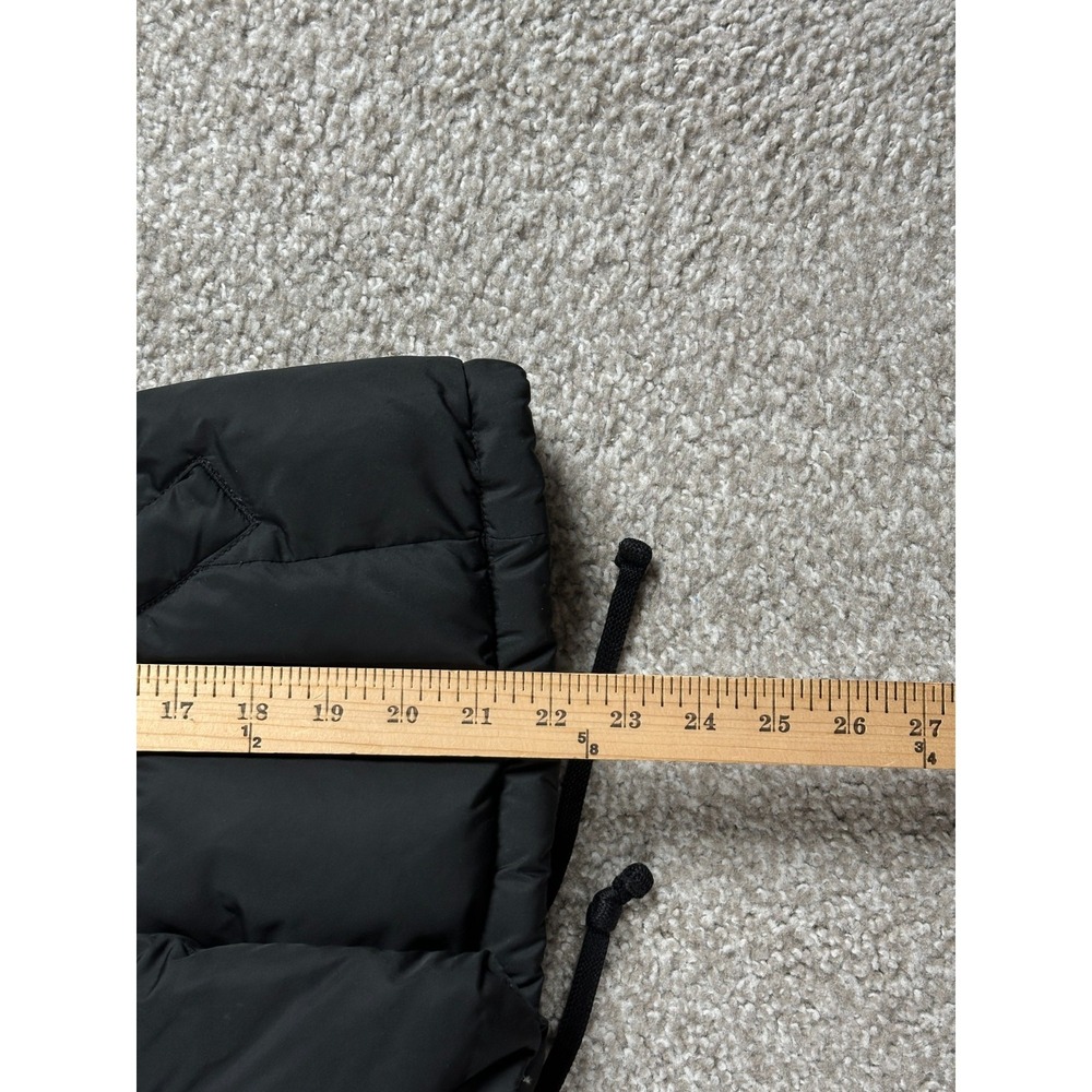 James Perse Yosemite Vest Womens 0 Black Full Zip Goose Down Puffer Quilted - Picture 7 of 10